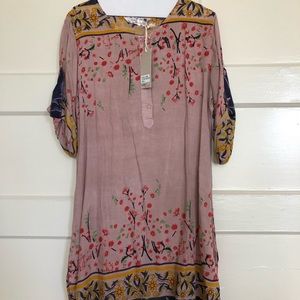 BoHo import from India! Dress or long shirt. NWT.